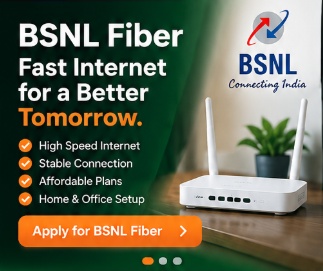 BSNL Fiber equipment